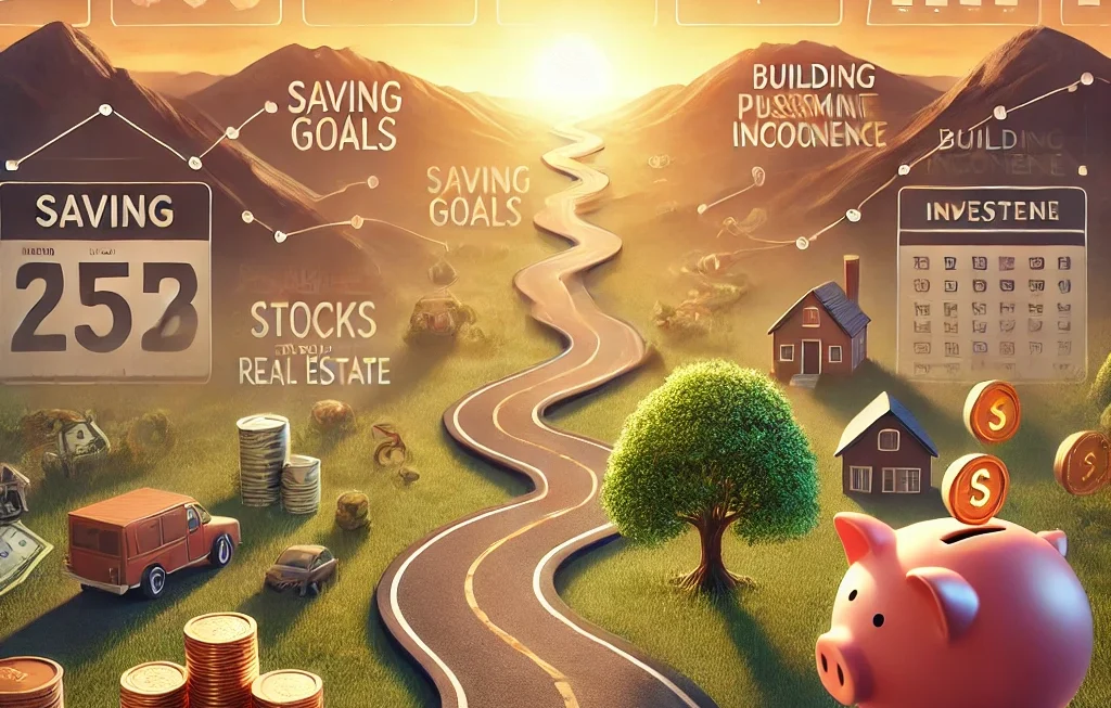 A financial roadmap to retire early and achieve financial independence.